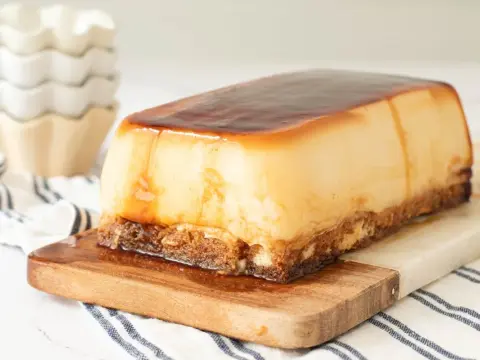 Tarta de cuajada sin horno, firme y cremosa
