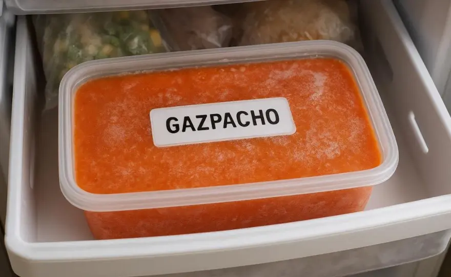 ¿Se puede congelar el gazpacho? Claves para que quede bien