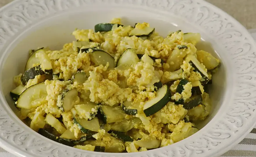 Zarangollo murciano meloso y lleno de sabor