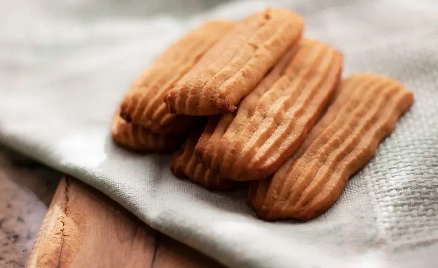 Galletas de mantequilla caseras, crujientes y tiernas