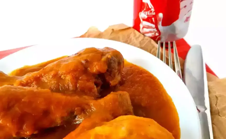 Pollo con salsa de Coca-Cola, una receta fácil y sorprendente