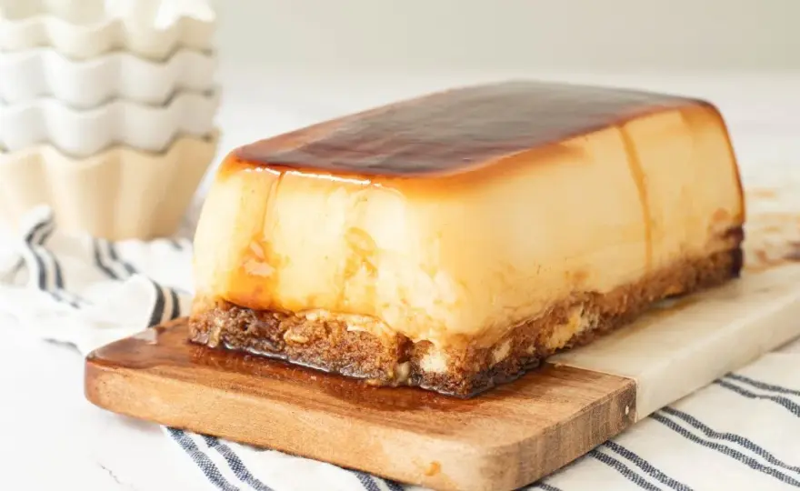 Tarta de cuajada sin horno, firme y cremosa