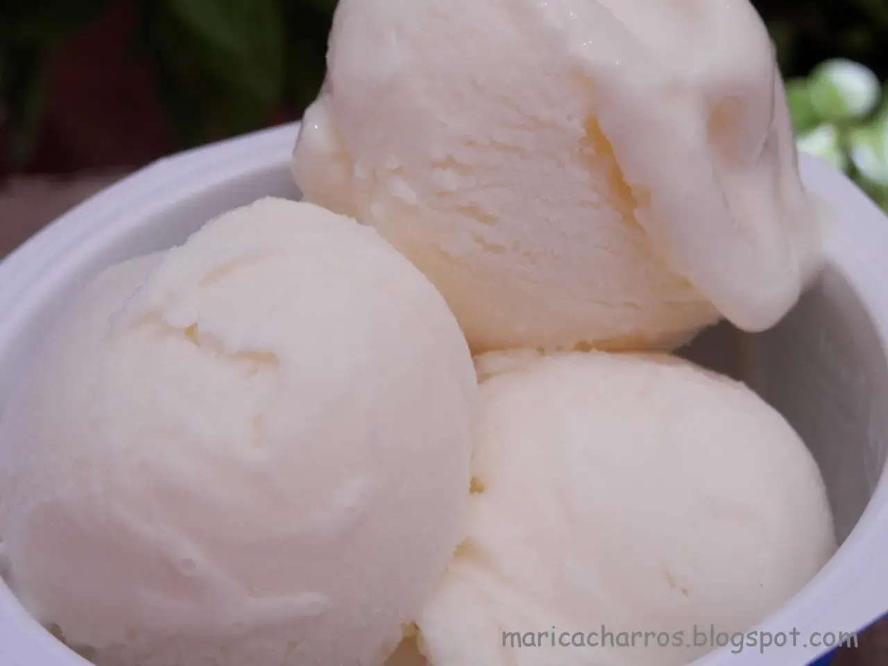 Helado cremoso y suave, con un toque de azucar invertida para una textura perfecta.
